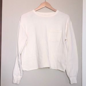Cropped Basic Crewneck